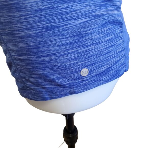 Zella Womens Blue Short Sleeve Breathable Quick Dry Activewear Top S - Picture 6 of 7